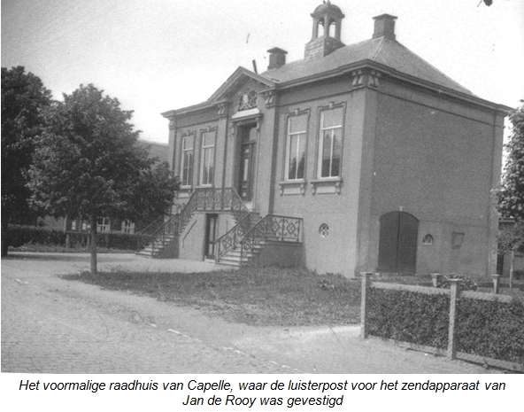 Het voormalige raadhuis van Capelle