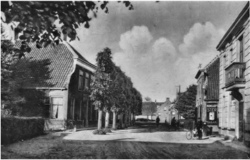 Kerkstraat naar het oosten