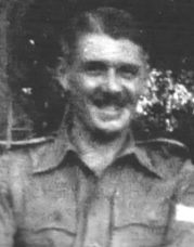 Tony Bogers op Ceylon in 1944