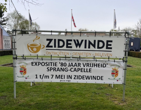 expositie banner tijdelijk