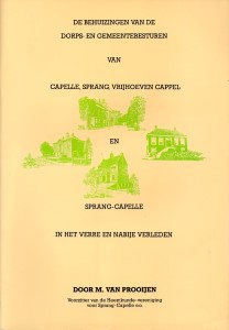 Cover of De behuizingen van de dorps- en gemeentebesturen...