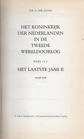 Cover of Het Koninkrijk der Nederlanden in de tweede wereldoorlog 10.3