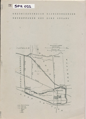 Cover of Geschiedenis bijzonderheden betreffende het dorp Sprang