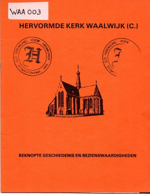 Cover of Hervormde Kerk Waalwijk (C)