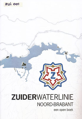 Zuiderwaterlinie Noord Brabant een open boek