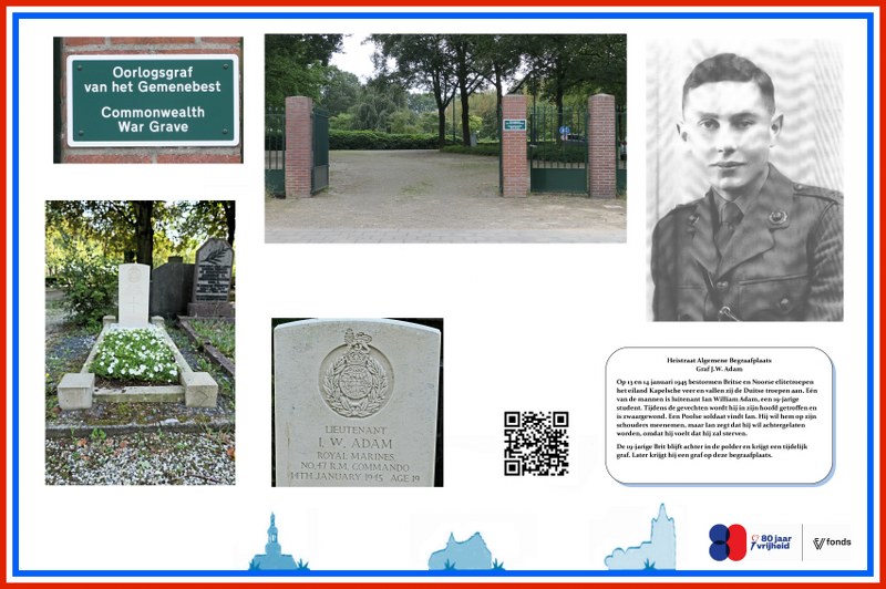 27 Begraafplaats Heistraat  I.W. Adam.