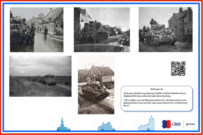 28 Heistraat 161 Sherman tank 2 